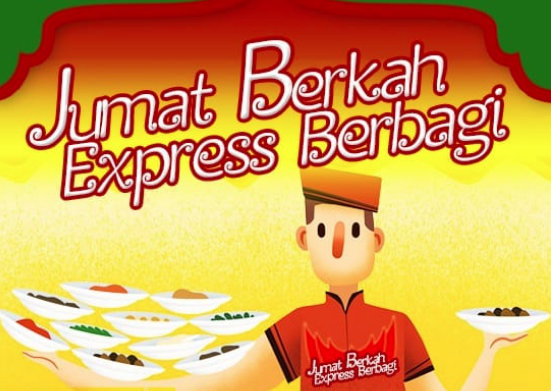 Ketuk langit Allah dengan 'JUMAT BERKAH EXPRESS BERBAGI'